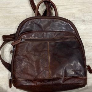 Jack George’s genuine leather backpack